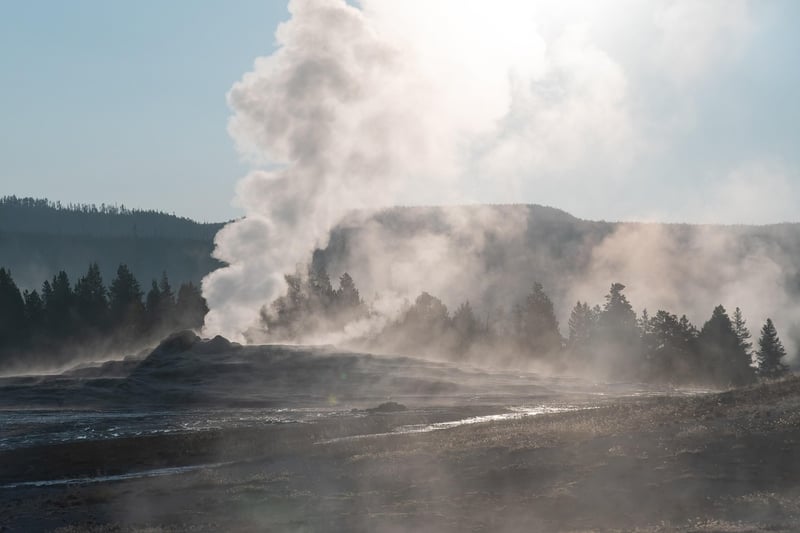 Hiking in Yellowstone National Park